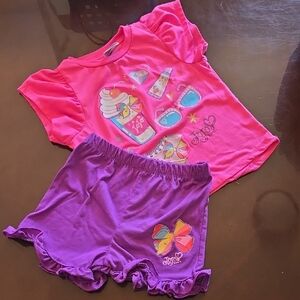 JoJo Siwa Pink and Purple Kids Pajamas